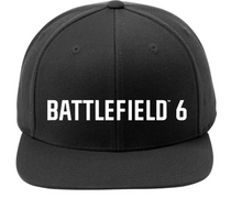 Load image into Gallery viewer, Battlefield 6 - New Era Flat Bill Snapback Cap
