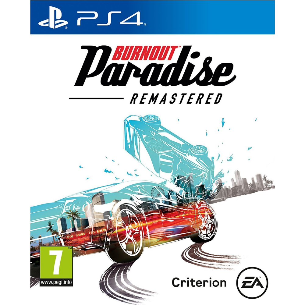 Burnout Paradise Remastered - PS4 - Physique