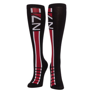 Mass Effect | Chaussettes hautes à rayures N7