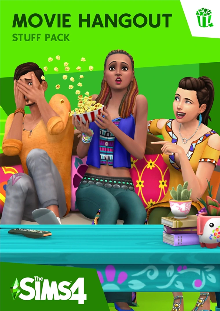 Kit d'objets Les Sims 4 : Le Rendez-vous au cinéma - PS4 - Code numérique