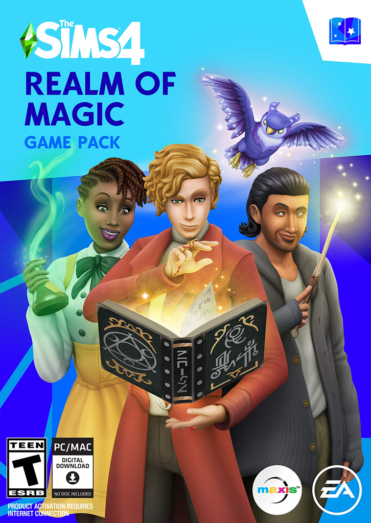 Pack de jeu Sims 4 Royaume magique - PS4 - Code numérique