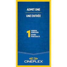 Load image into Gallery viewer, Cineplex Movie Ticket
