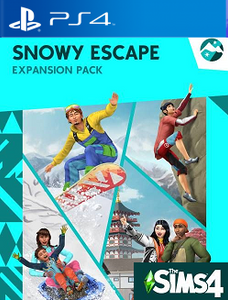 Pack d'extension Escapade enneigée pour les Sims 4 - PS4 - Code numérique